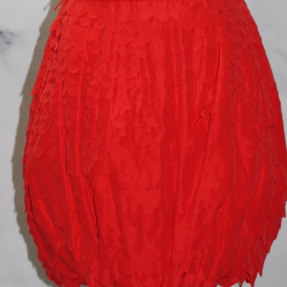 Ark & CO Red Ruffle Halter Dress - Picture 7 of 9